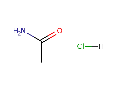 Molecular Structure of 13507-15-8 (Acetamide, hydrochloride)