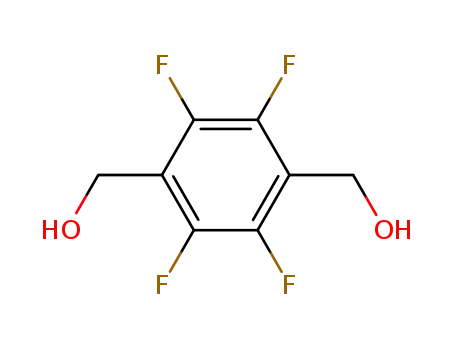 Molecular Structure of 92339-07-6 (2,3,5,6-Tetrafluoro-1,4-benzenedimethanol)