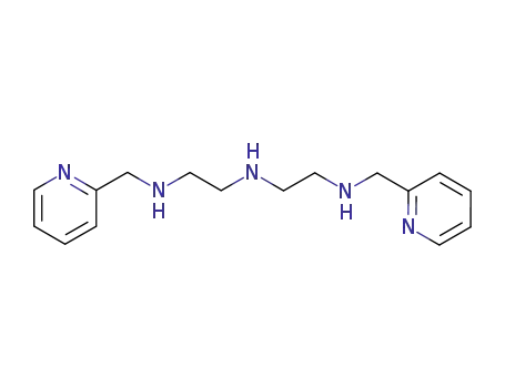 Molecular Structure of 58214-73-6 (1,2-Ethanediamine,
N-(2-pyridinylmethyl)-N'-[2-[(2-pyridinylmethyl)amino]ethyl]-)