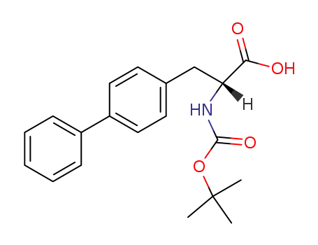 Molecular Structure of 128779-47-5 (BOC-D-4,4'-BIPHENYLALANINE)