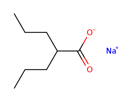 Pentanoic acid,2-propyl-, sodium salt (1:1)(1069-66-5)