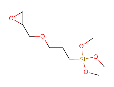 2530-83-8,3-Glycidoxypropyltrimethoxysilane,((3-(Trimethoxysilyl)propoxy)methyl)oxirane;(3-(Glycidyloxy)propyl)trimethoxysilane;(3-Glycidoxypropyl)trimethoxysilane;1-(Glycidyloxy)-3-(trimethoxysilyl)propane;3-(2,3-Epoxypropoxy)propyltrimethoxysilane;Glycidyl 3-(trimethoxysilyl)propyl ether;Glycidyloxypropyltrimethoxysilane;