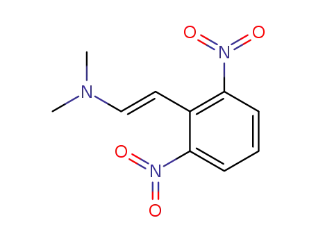 Molecular Structure of 78283-21-3 (Ethenamine, 2-(2,6-dinitrophenyl)-N,N-dimethyl-, (E)-)