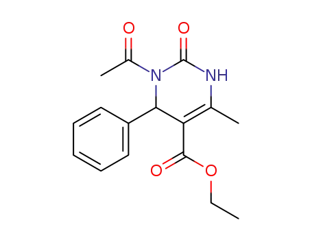 5-ethoxycarbonyl-6-methyl-3-acetyl-4-phenyl-3,4-dihydropyrimidin-2(1H)-one