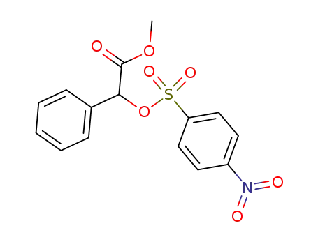 methyl 2-phenyl-2-(((p-nitrophenyl)sulfonyl)oxy)acetate