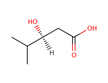 Molecular Structure of 63674-22-6 (Pentanoic acid, 3-hydroxy-4-methyl-, (S)-)