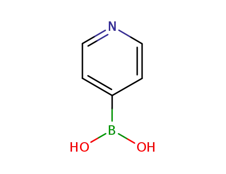 Molecular Structure of 1692-15-5 (Pyridine-4-boronic acid)