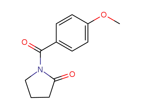 Molecular Structure of 72432-10-1 (Aniracetam)