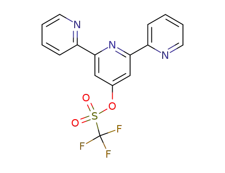 Molecular Structure of 134653-69-3 (4'-TRIFLUOROMETHYLSULFONO-2,2':6',2''-TERPYRIDINE)