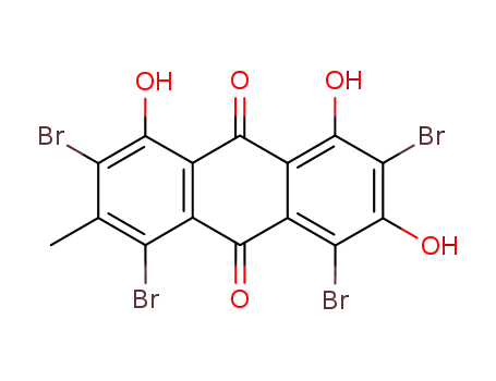2,4,5,7-tetrabromo-3-methyl-1,6,8-trihydroxyanthraquinone