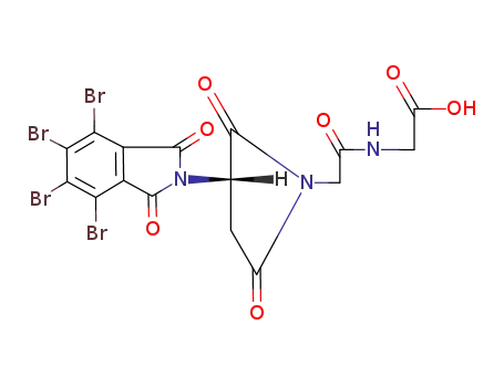 {2-[(S)-2,5-Dioxo-3-(4,5,6,7-tetrabromo-1,3-dioxo-1,3-dihydro-isoindol-2-yl)-pyrrolidin-1-yl]-acetylamino}-acetic acid
