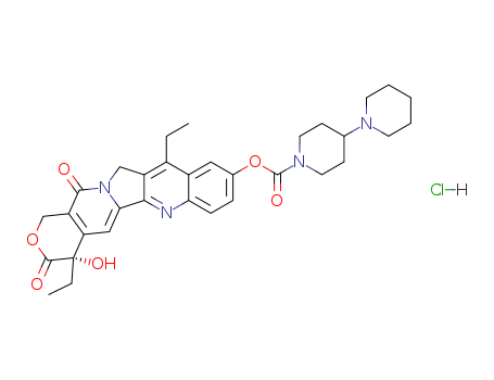 Irinotecan hydrochloride(100286-90-6)