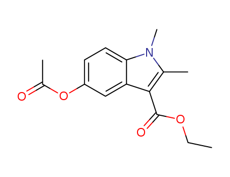 ETHYL 5-ACETYLOXY-1,2-DIMETHYLINDOLE-3-CARBOXYLATE