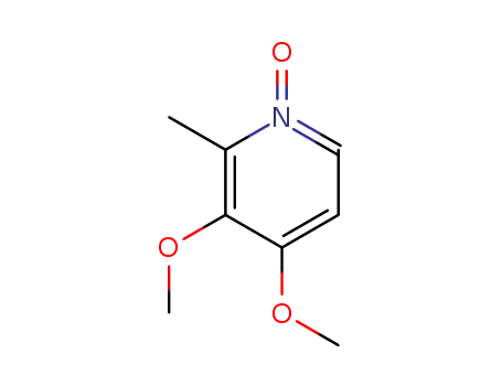 3,4-dimethoxy-2-methylpyridine N-oxide  