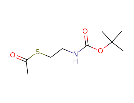 N-(tert-butoxycarbonyl)-2-(acetylthio)ethylamine