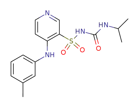 Molecular Structure of 56211-40-6 (Torasemide)