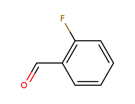 446-52-6,2-Fluorobenzaldehyde,Benzaldehyde, 2-fluoro-;Benzaldehyde, o-fluoro- (8CI);4-07-00-00559 (Beilstein Handbook Reference);o-Fluorobenzaldehyde;