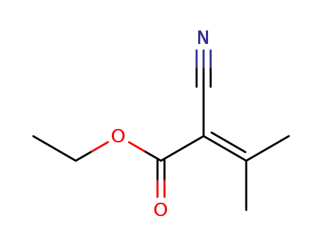 Molecular Structure of 759-58-0 (ETHYL 2-CYANO-3-METHYLCROTONATE)