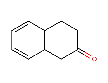 Molecular Structure of 530-93-8 (beta-Tetralone)