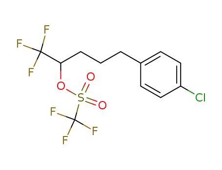 Molecular Structure of 112298-11-0 (Benzene, 1-chloro-4-(4-chloro-5,5,5-trifluoropentyl)-)