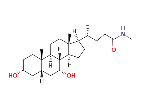 N methyl(3α,5β,7α)3,7-dihydroxy-cholan-24-amide