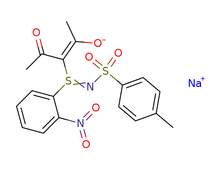 N-(p-tolylsulfonyl)(diacetylmethyl)-o-nitrophenylsulfimide