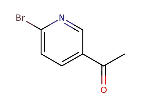 Molecular Structure of 139042-59-4 (1-(6-BROMO-PYRIDIN-3-YL)-ETHANONE)