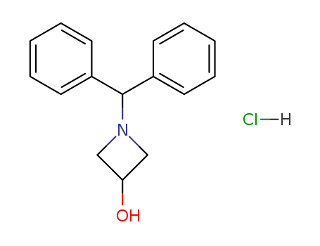1-(Diphenylmethyl)-3-hydroxyazetidine hydrochloride(90604-02-7)