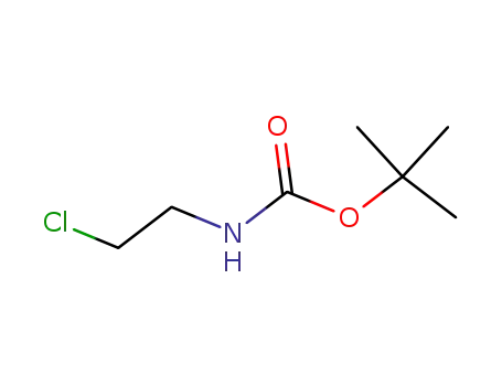 Molecular Structure of 71999-74-1 (Carbamic acid, (2-chloroethyl)-, 1,1-dimethylethyl ester (9CI))
