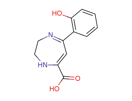 Molecular Structure of 89221-22-7 ((7Z)-7-(6-oxocyclohexa-2,4-dien-1-ylidene)-2,3,4,7-tetrahydro-1H-1,4-diazepine-5-carboxylic acid)
