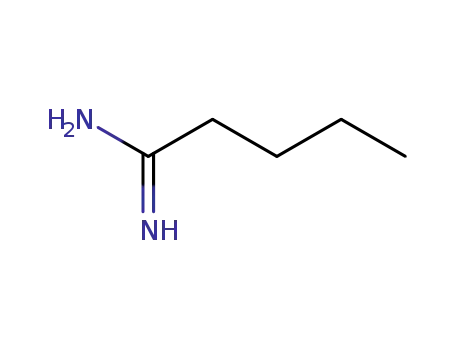 Molecular Structure of 109-51-3 (PENTANAMIDINE)