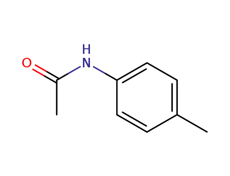 Molecular Structure of 103-89-9 (p-Acetotoluidide)