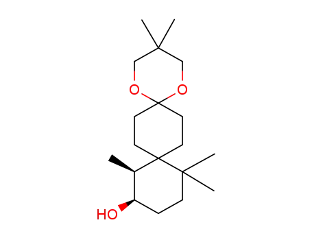 (7RS,8SR)-8-hydroxy-7,11,11-trimethylspiro<5.5>undecan-3-one (2,2-dimethylpropylidene) acetal