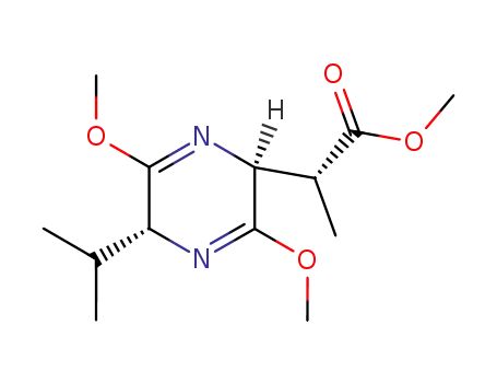 (3S,6R)-2,5-dimethoxy-3-((2'R)-methoxypropionyl)-6-isopropyl-3,6-dihydropyrazine