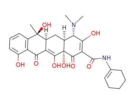 (4S,4aS,5aS,6S,12aS)-4-Dimethylamino-3,6,10,12,12a-pentahydroxy-6-methyl-1,11-dioxo-1,4,4a,5,5a,6,11,12a-octahydro-naphthacene-2-carboxylic acid cyclohex-1-enylamide