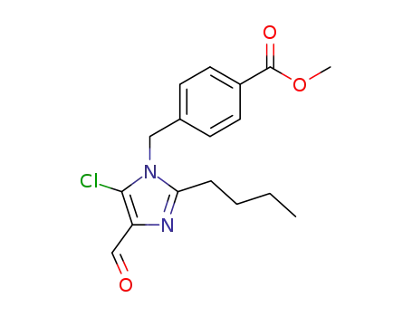 4-(2-Butyl-5-chloro-4-formyl-imidazol-1-ylmethyl)-benzoic acid methyl ester