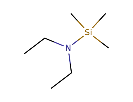 Molecular Structure of 996-50-9 (N,N-Diethyl-1,1,1-trimethylsilylamine)