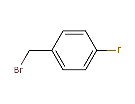 Molecular Structure of 459-46-1 (4-Fluorobenzyl bromide)