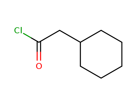 23860-35-7,CYCLOHEXYLACETYL CHLORIDE  98,2-Cyclohexylacetylchloride; Cyclohexylacetic acid chloride; Cyclohexylacetyl chloride