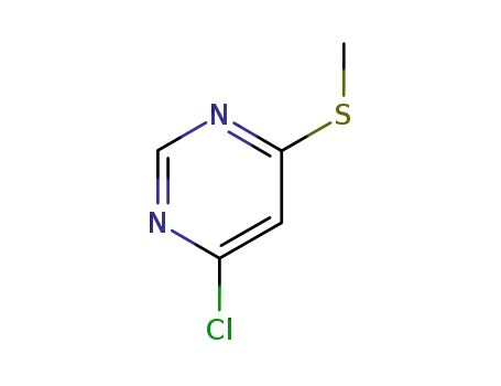 Molecular Structure of 89283-48-7 (4-CHLORO-6-METHYLTHIOPYRIMIDINE)
