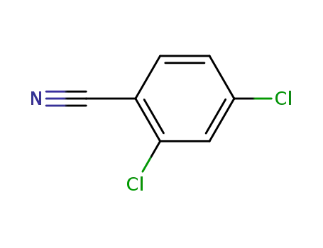 Molecular Structure of 6574-98-7 (2,4-Dichlorobenzonitrile)