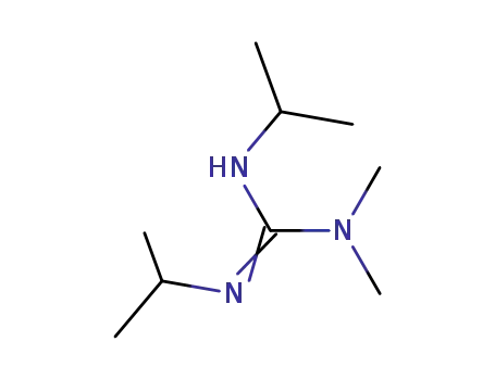 Molecular Structure of 68897-42-7 (Guanidine, N,N-dimethyl-N',N''-bis(1-methylethyl)-)