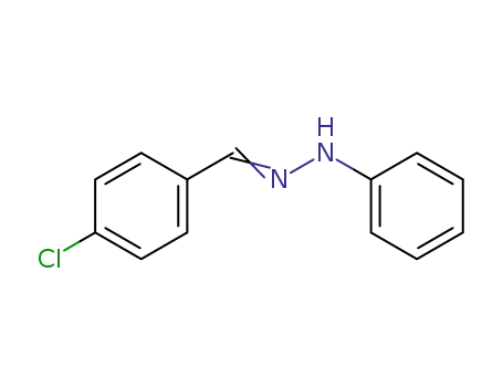 Molecular Structure of 2829-26-7 (1-(4-Chlorobenzylidene)-2-phenylhydrazine)