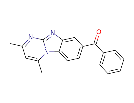 2,4-dimethylpyrimido<1,2-a>benzimidazol-8-ylphenylmethanone