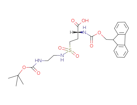 (R)-4-(2-tert-Butoxycarbonylamino-ethylsulfamoyl)-2-(9H-fluoren-9-ylmethoxycarbonylamino)-butyric acid