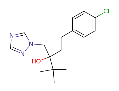 Molecular Structure of 107534-96-3 (Tebuconazole)