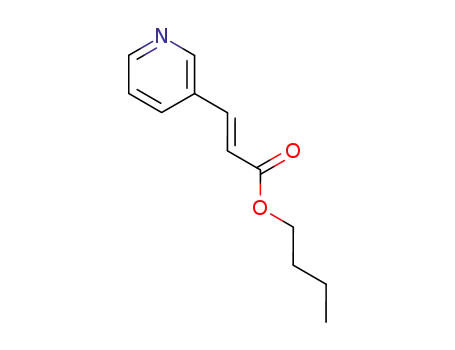 (E)-3-(3-pyridinyl)acrylic acid butyl ester