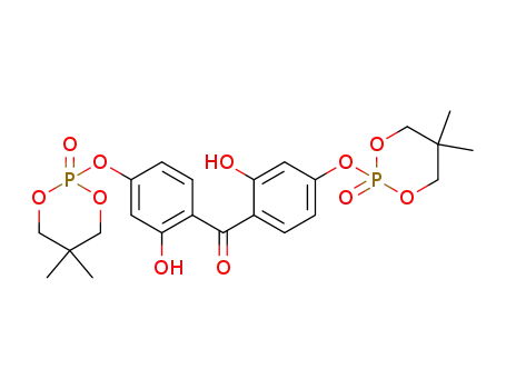 Bis-[4-(5,5-dimethyl-2-oxo-2λ5-[1,3,2]dioxaphosphinan-2-yloxy)-2-hydroxy-phenyl]-methanone