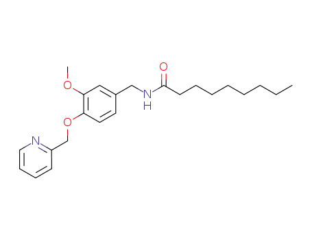 N-<4-(pyridylmethoxy)-3-methoxybenzyl>nonanamide