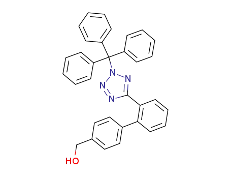 2'-<2-(triphenylmethyl)-1H-tetrazol-5-yl><1,1'-biphenyl>-4-methanol